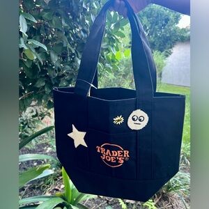 Custom Trader Joe's mini canvas tote